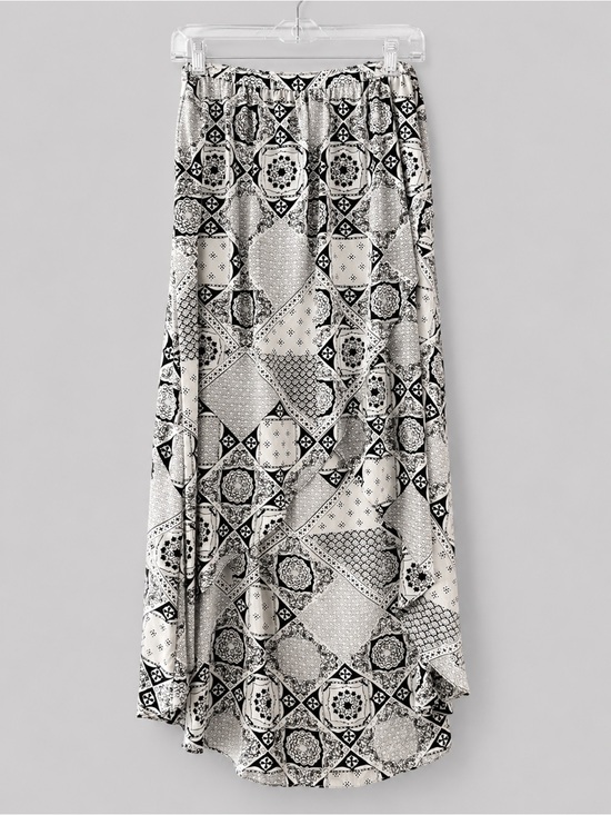Joie Dresses & Skirts - Joie Elegant Black and White Patterned Skirt
